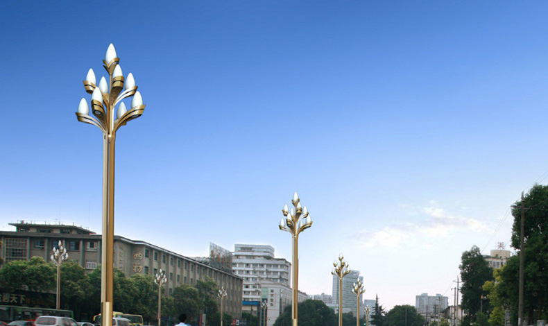 淮南市山南新區(qū)景觀路燈工程